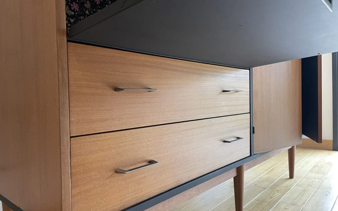 Rénovation buffet vintage à Brest&rsquo;même!