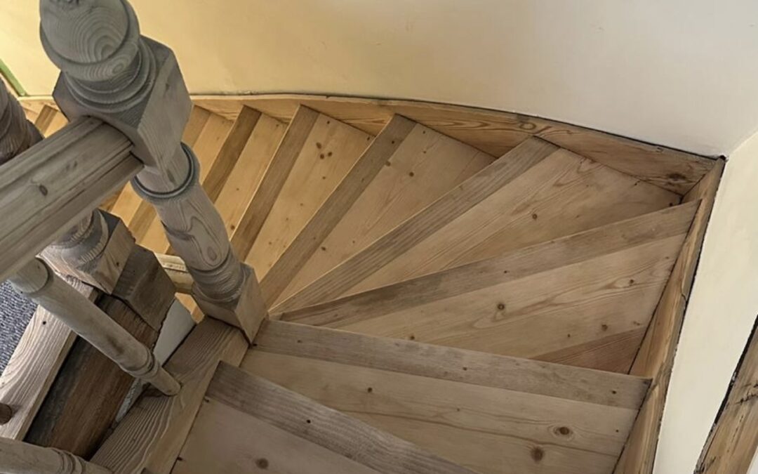 Rénovation escalier bois