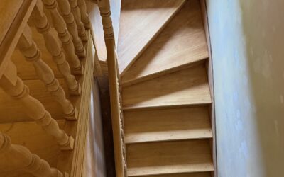 Rénovation escalier finistère nord