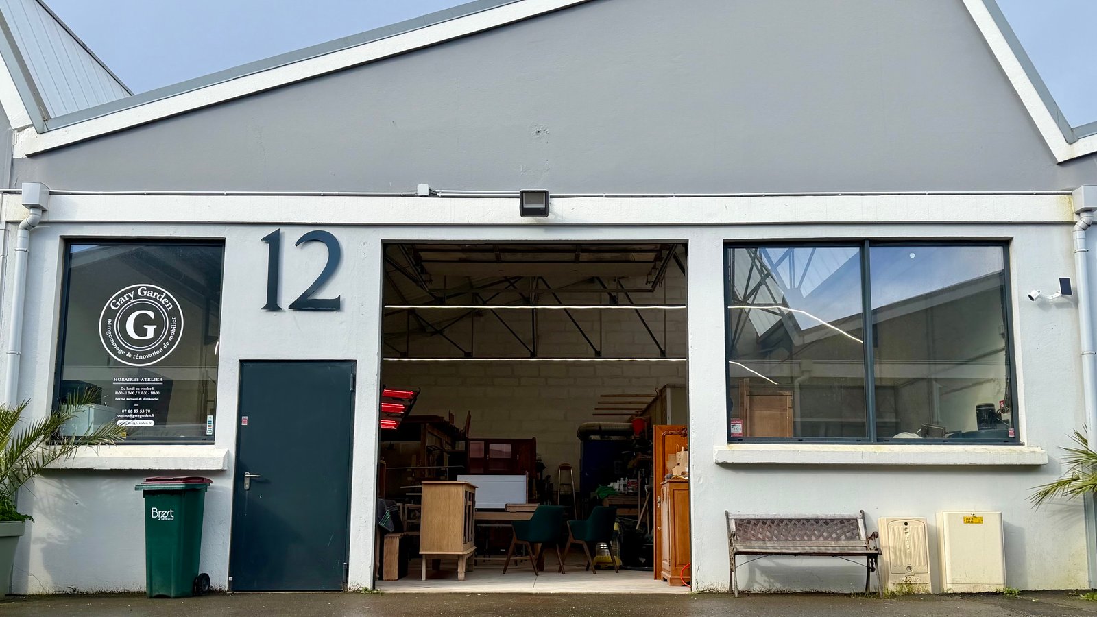 Atelier d’ébéniste à Brest – rénovation de mobilier Gary Garden