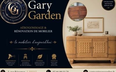 Aérogommage Brest : sablage et rénovation du bois / Gary Garden