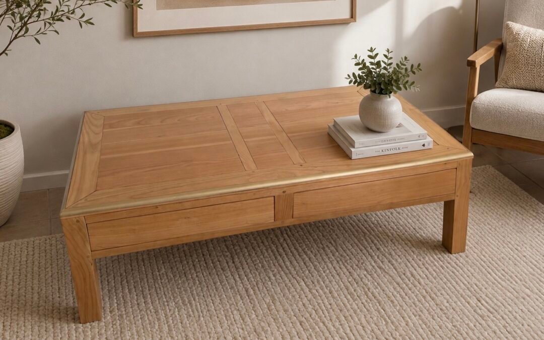 Rénovation d’une table basse en bois : retrouver la beauté du bois naturel